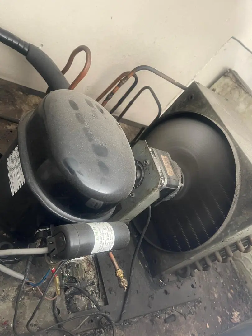 Factory freezer installation project